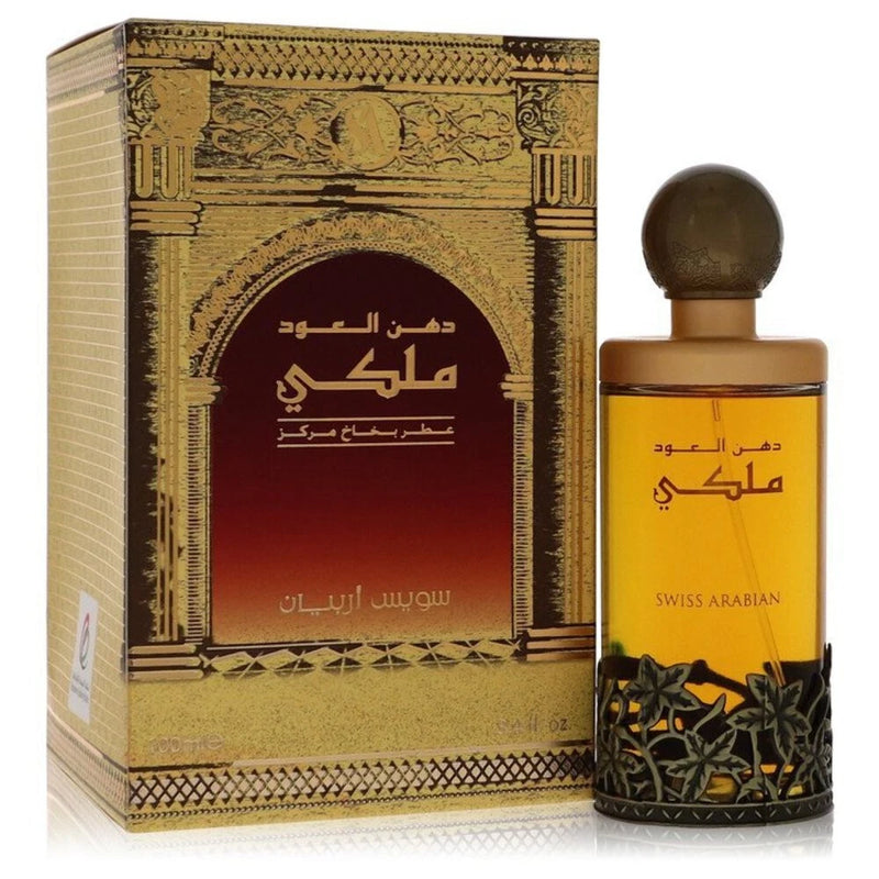Dehn El Oud Malaki by Swiss Arabian Eau De Parfum Spray 3.4 oz (Men) EDP