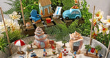 Fairy Garden Beach Choose 1 Of 4 Items: Car, Cabana/Shed, 1 Shell OR 1 Sand Hut Garden Plants
