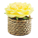 Peony Foam Rose Flower for For MINI Potted Plants Desk Home For Office Peony