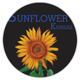 Gift Coaster : Sunflower Kansas Flower Floral Yellow Decor Sunflower