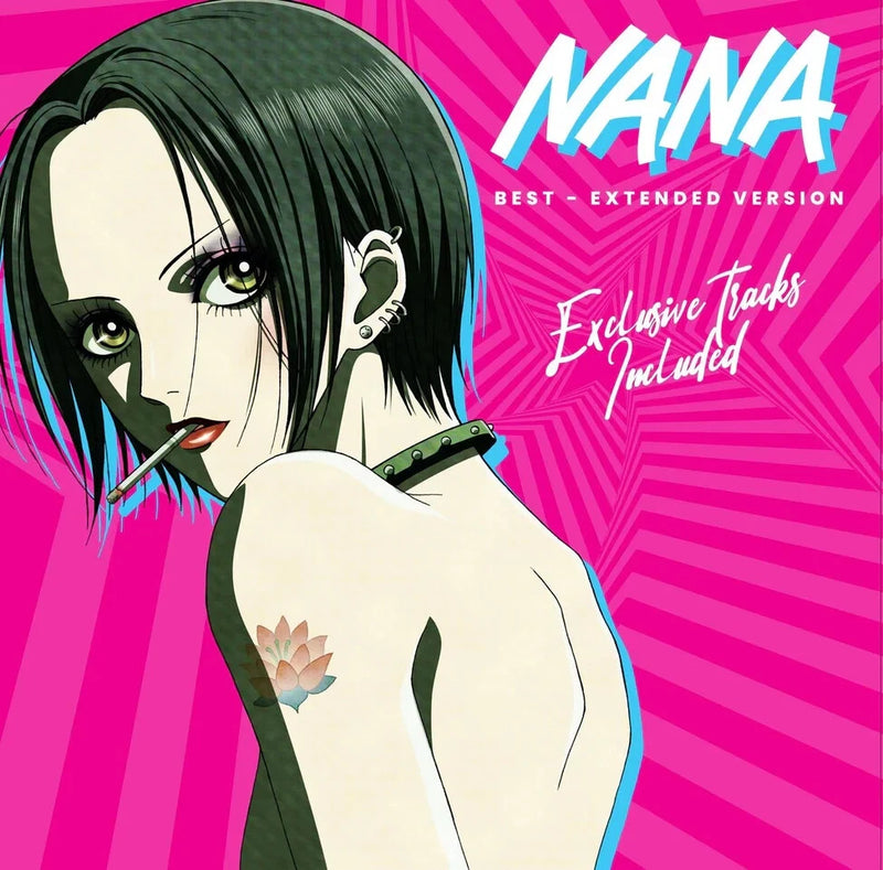 Nana Best Extended Version - Ltd Pink Splatter & Etched - 2xLP Vinyl Soundtrack Roses