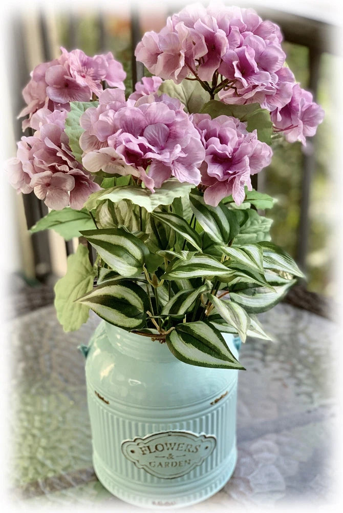 Flower Arrangement Artificial Flowers for Garden and Home Decoration CP00071 Hydrangea