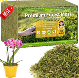 4.4LBS Sphagnum Moss 80QT Orchid Potting Mix Natural Reptile Plants - US Orchids