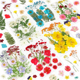 NESCCI Dried Pressed Flowers for Resin, 103pcs Real Various Colors (103 Pcs) Dried Flower