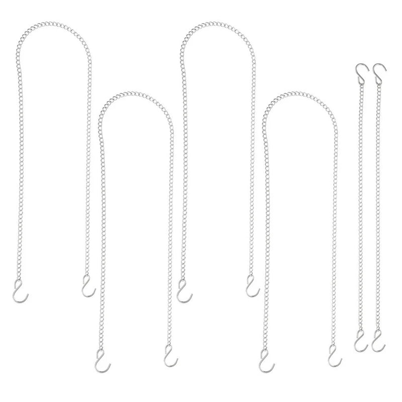 6 Pcs Hanging Plant Chain Decorative Chains for Garden Flower Basket Garden Plants