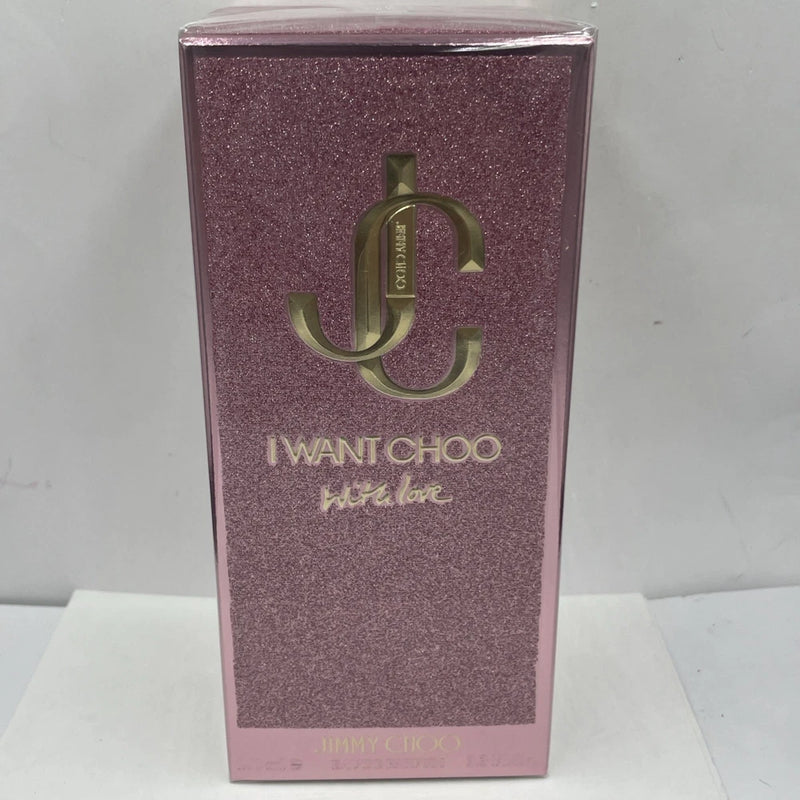 JIMMY CHOO I WANT CHOO WITH LOVE EAU DE PARFUM SPRAY FOR WOMEN 3.3 oz/ 100 ml EDP