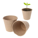 50pcs / Set Biodegradable Paper Plant / Flower Pot - Peat Nursery Gardening Cup Garden Plants