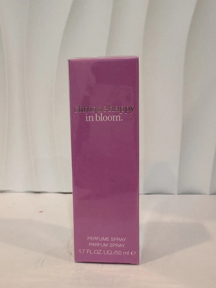 CLINIQUE HAPPY IN BLOOM PERFUME 1.7 OZ / 50 ML EAU DE PARFUM SPRAY FULL SIZE NIB EDP