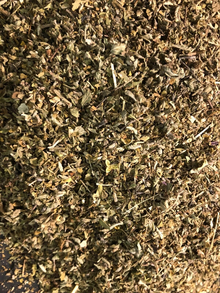 no.44 mix - GREEN Tea wildLETTUCE DAMIANA COLTSFOOT PASSIONFLOWER SAGE SPEARMINT Dried Flower