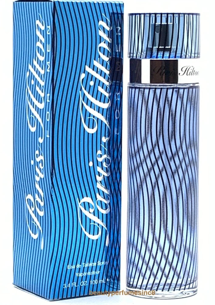 Paris Hilton Men's Perfume 3.4oz 100ml Eau De Toilette Spray New in Box EDT