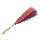 20Pcs Faux Pampas Grass,21"/55cm Fake Pampas Grass Decor,Dark Purple/Burgundy Pampas Grass