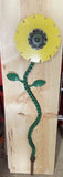 Flower Sculpture - Sunflower - Zombie Flower - 38Ó - Custom Made Sunflower
