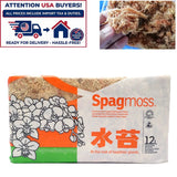 Spagmoss Sphagnum Moss Plant Orchid Cactus Water Holding Besgrow 150G (12L) Flowering Plants