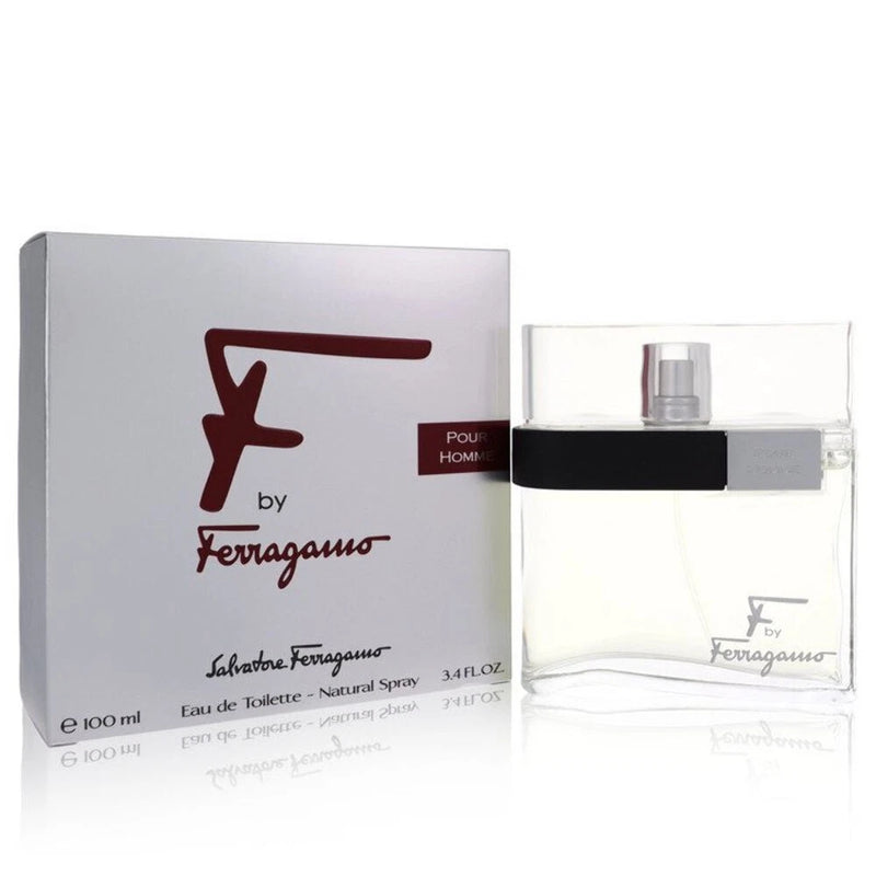 F by Salvatore Ferragamo Eau De Toilette Spray 3.4 oz (Men) EDT