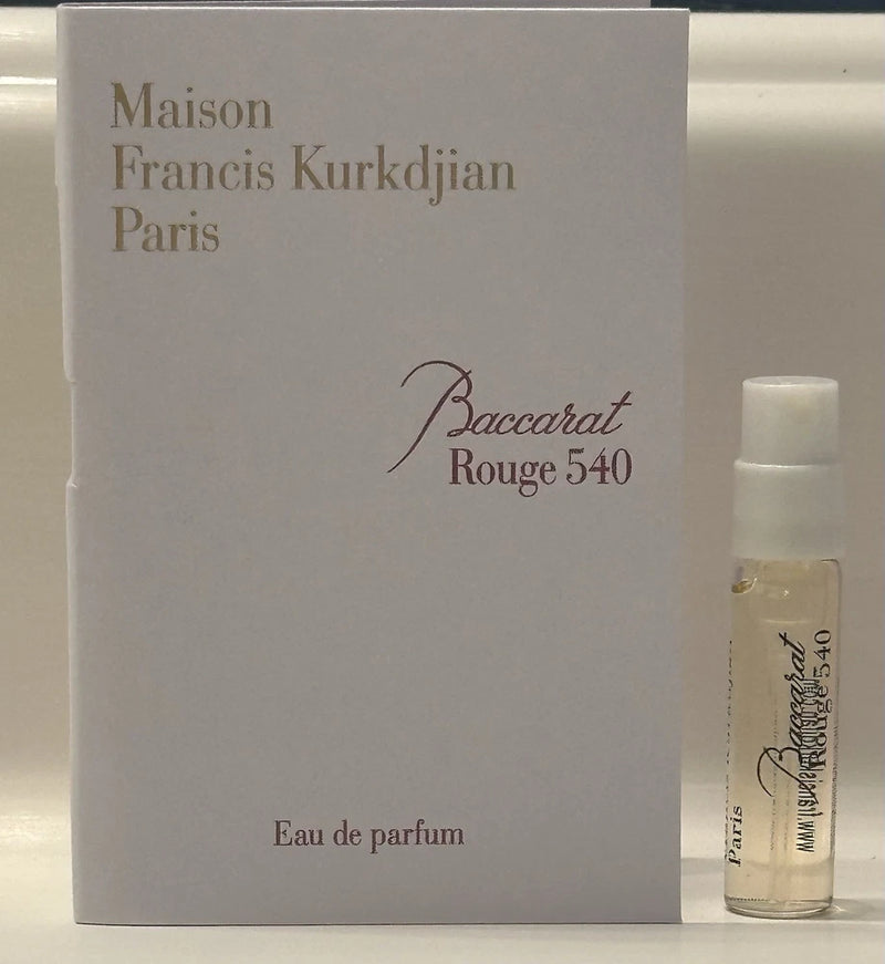Maison Francis Kurkdjian Paris-Baccarat Rouge 540 Eau De Parfum Sample Spray EDP