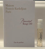 Maison Francis Kurkdjian Paris-Baccarat Rouge 540 Eau De Parfum Sample Spray EDP