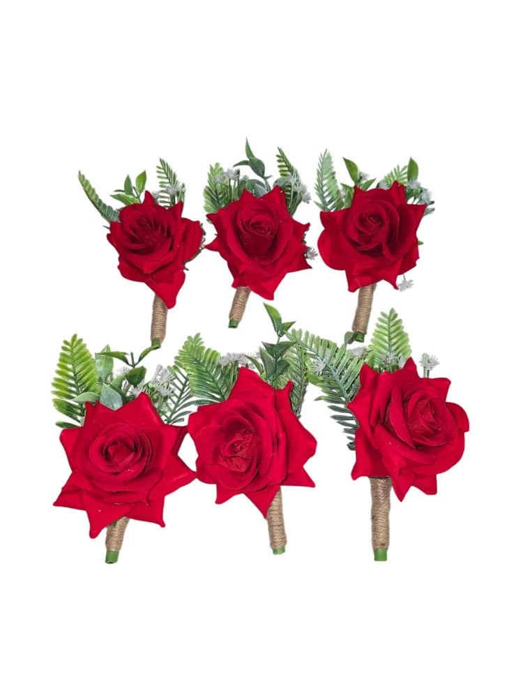 Rose Corsage Lot Bouquet