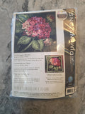 Dimensions Hydrangea Bloom #20053 Needlepoint Kit 12 Mesh Canvas 18" X 18" NEW! Hydrangea