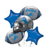 Detroit Lions NFL Anagram Balloon Bouquet Birthday Party Decoration Football Bouquet