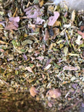 Mullein Passionflower Damiana Skullcap Pink Lotus Flower No.1 Herb Mix - 8 ounce Dried Flower
