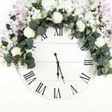 48-Inch Frosted Green Artificial Eucalyptus Leaves Ranunculus Flowers Garland Ranunculus
