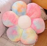 Rabbit Fur Sunflower 25" Pillow Cushion Stuffed Animal Plush Toys Doll Kids Gift Sunflower