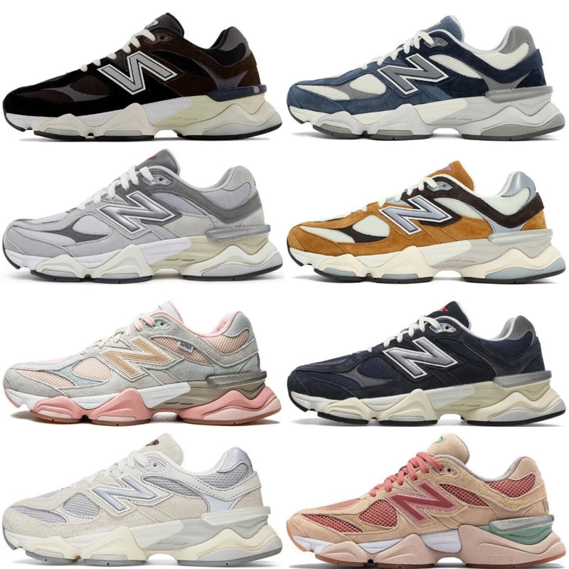 New NB 9060 Unisex Causal Shoes Lifestyle Sports Shoes women's and men's-2025 Roses