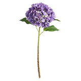 Raz Imports Real Touch Hydrangea Stem, Purple - 19" (F4541993) Hydrangea