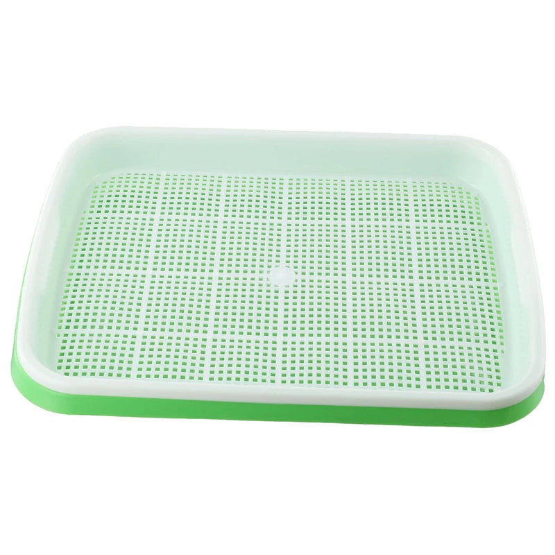 Nursery Pots Tray Garden Germination Vegetables Double Layer Greenhouse Garden Plants
