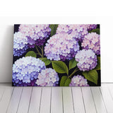 Hydrangea Flower View Vol.3 Canvas Wall Art Print Framed Picture Home Decor Hydrangea