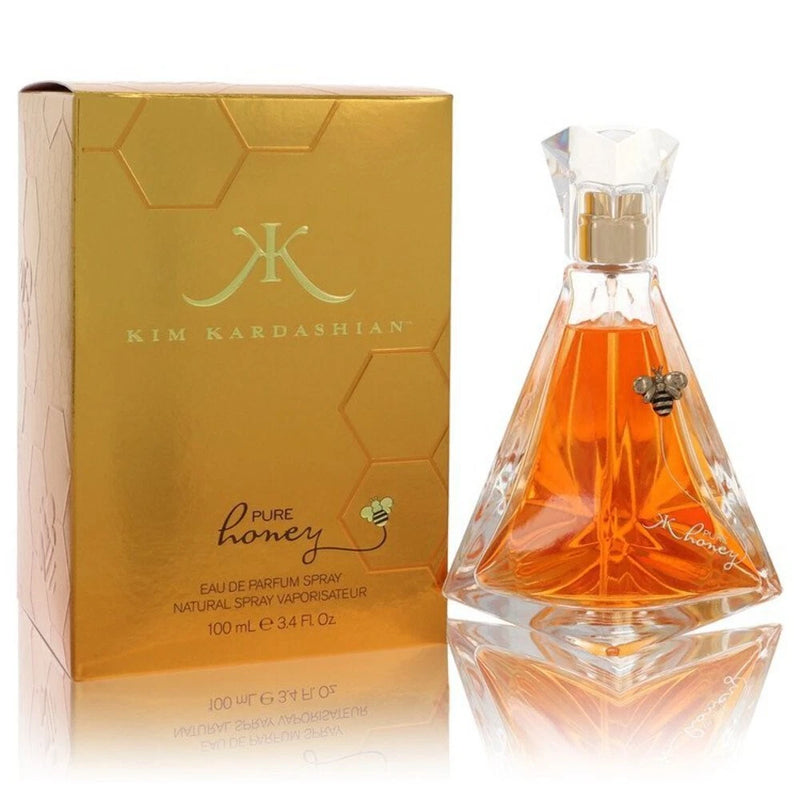 Kim Kardashian Pure Honey by Kim Kardashian Eau De Parfum Spray 3.4 oz (Women) EDP