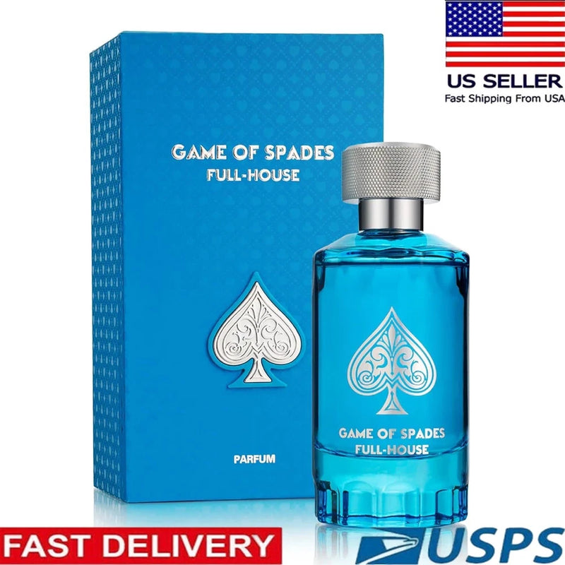 Game of Spades Full-House by Jo Milano, 3.4 oz Parfum Spray for Unisex Bouquet