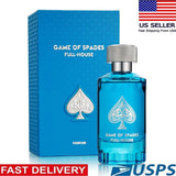 Game of Spades Full-House by Jo Milano, 3.4 oz Parfum Spray for Unisex Bouquet