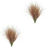 2 Count Artificial Grass Tall Plant Fake Green Plants for outside Green Plant