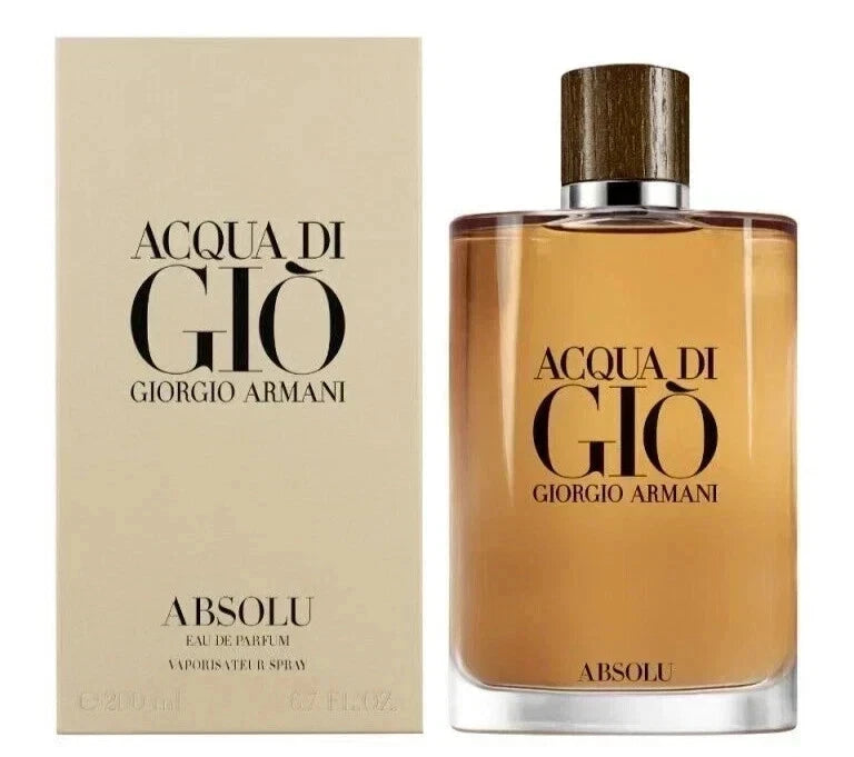 Aqua Acqua Di Gio Eau de Parfume EDp by Giorgio Armani 6.7 oz for MEN EDP