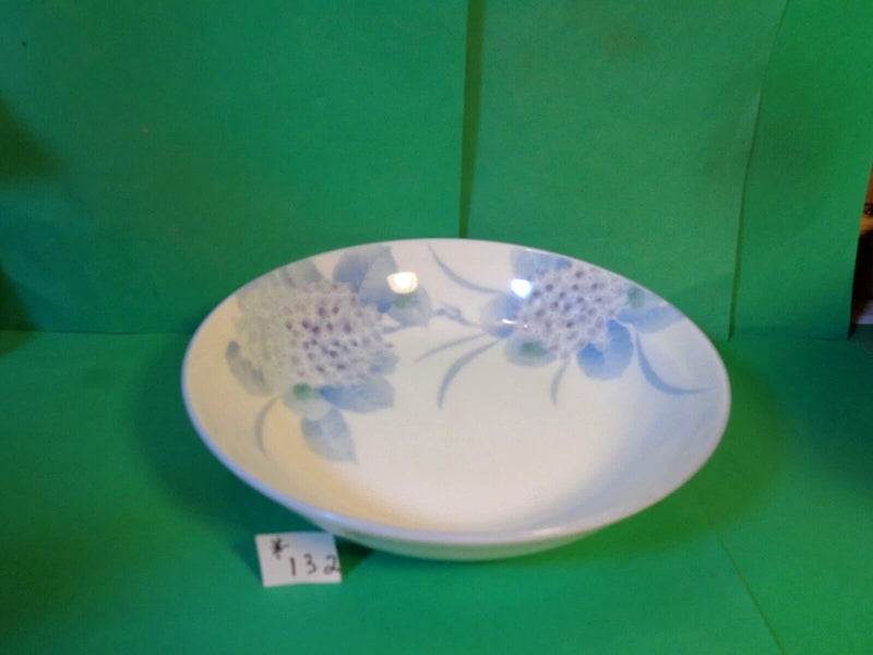 Blue Hydrangea 6 3/4" Serving Bowl, Mitsuho, Japan (Used/EUC) Hydrangea