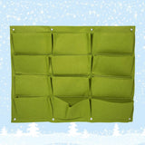 Wall Hanging Planting Bag Garden Planter Felt Bag_ Visible Potato Grow Bags Garden Plants