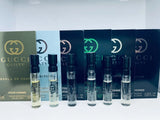 Gucci Guilty Cologne Collection For Men Sample Spray Vials 6Pc Set EDP