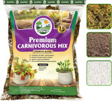 DUSPRO Carnivorous Plant Soil Mix 1.5QT-Include Forest Moss, Peat 1.5 QT Orchids