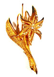 Vintage Gold Color Stardusted STARGAZER LILY 2