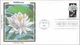 Fragrant Water-Lily Nymphaea Odorata Wildflower Botany USA Colorano FDC 1992 Lily