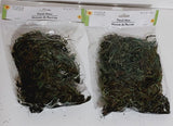 Lot of 2 Floral Garden Floral Moss 1.10 L Flower Arrangements Dioramas Village Green Plant