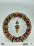 Royal Albert Old Country Roses Seasons Of Color Single Topiary 8Ó Salad Plate Roses