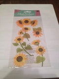 NEW Scrapbook/Craft Embellishment Sticker JOLEE BOUTIQUE Sunny Sunflowers Flower Sunflower