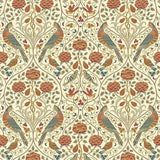 Free Spirit - Original Morris & Co - Seasons By May Large - Linen, Fabric BTY Flowering Plants