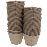 50 Pcs Kids Planting Kit Pulp Starting Pots Gardening Flower Growing Garden Plants