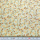 Allspice Tapestry by Joanna Figueroa Moda Floral Green Cotton by the HALF YARD Flowering Plants