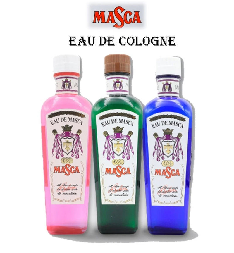 MASCA EAU DE COLOGNE Vintage Men Perfume After Shave Barber Salon 3 Scents EDP