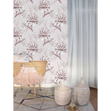 Blush Peonies Peony Pattern Flower Mural Peonies Flower Self Adhesive Wall Mural Peony