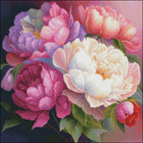 Sweet Peony - Counted Cross Stitch Kits Needlework Embroidery Peony